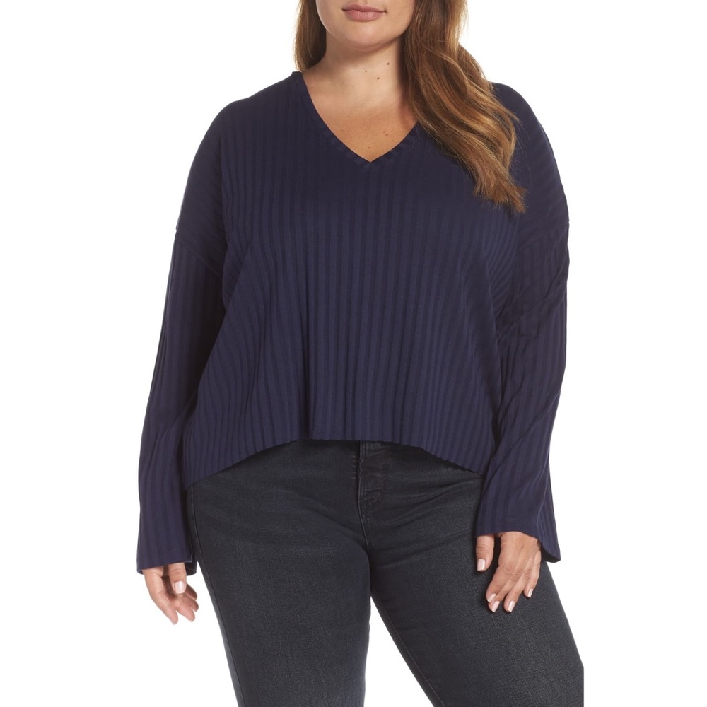 NEW Bp. Wide Rib Crop Sweater 4X